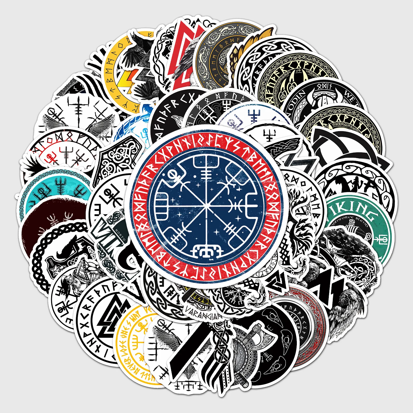 50PCS Viking Graffiti Personality Cool Sticker Creative DIY Decoration Scooter Motorcycle Helmet Luggage Waterproof Decal
50PCS Viking Graffiti Personality Cool Sticker Creative DIY Decoration Scooter Motorcycle Helmet Luggage Waterproof Decal