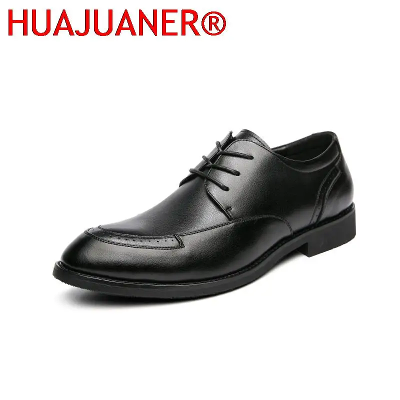 Men's Business Dress Casual Shoes For Men Korea Style Leather Fashion Men Comfortable Oxford Shoes Office Lace-up Solid Footwear
Men's Business Dress Casual Shoes For Men Korea Style Leather Fashion Men Comfortable Oxford Shoes Office Lace-up Solid Footwear