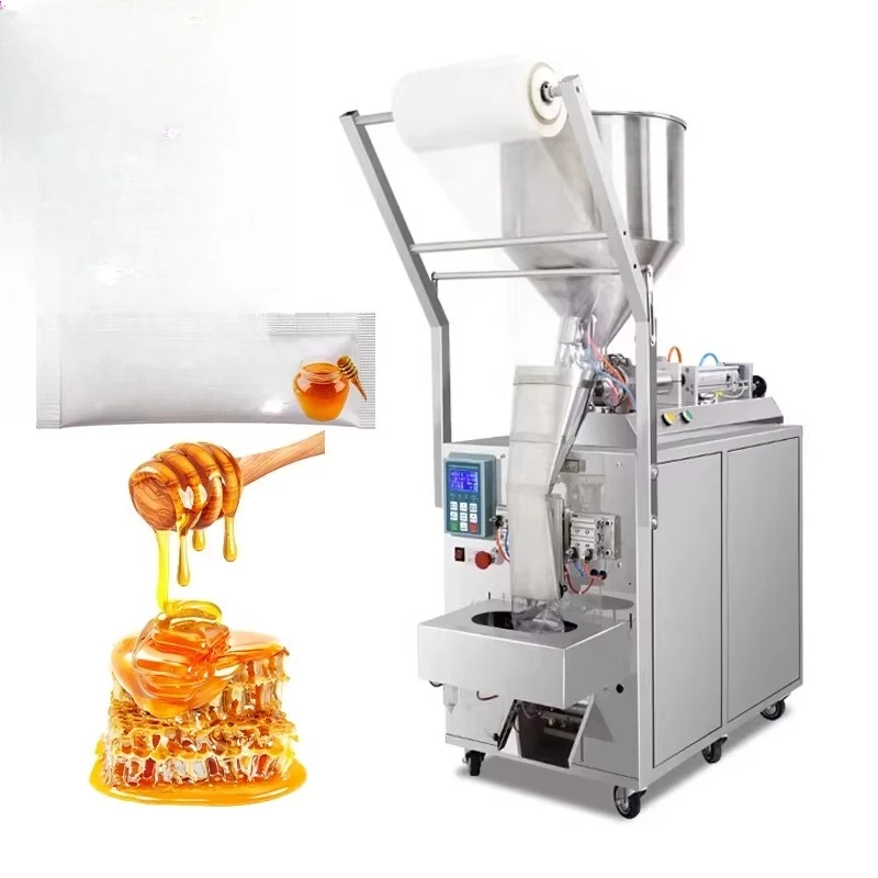 Полуавтоматическая машина для розлива и упаковки кетчупа, соуса чили, апельсинового сока и других жидкостей в саше с использованием насоса.
Полуавтоматическая машина для розлива и упаковки кетчупа, соуса чили, апельсинового сока и других жидкостей в саше с использованием насоса.