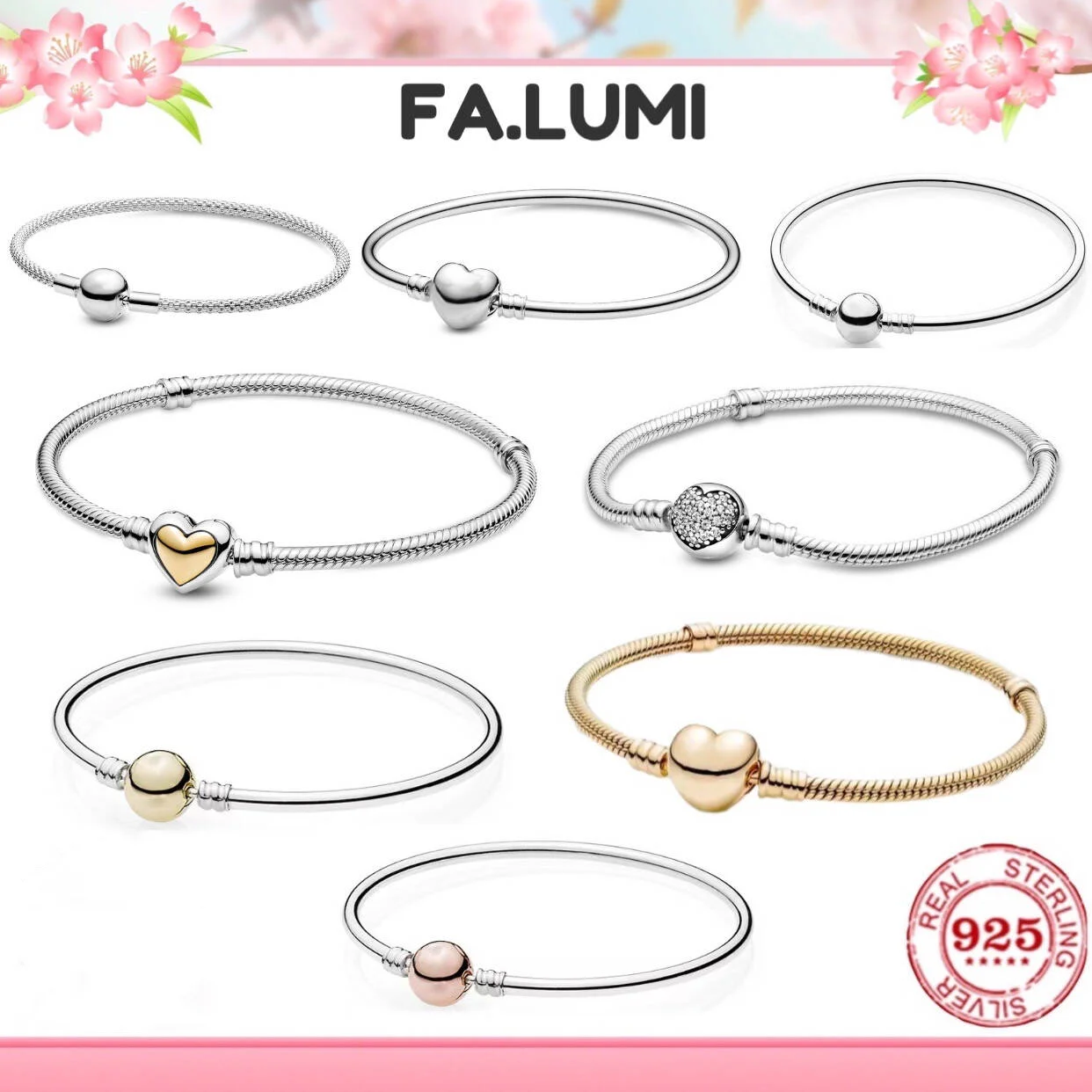 Hot selling 100% 925 pure silver round heart-shaped tube body and snake bone bracelet DIY boutique fine jewelry feminine gift
Hot selling 100% 925 pure silver round heart-shaped tube body and snake bone bracelet DIY boutique fine jewelry feminine gift