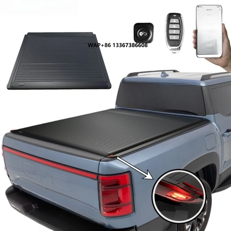 Byd Shark 6 Pickup Electric Retractable Automatic Rigid Bed Roller Shutter Hard Box Roll-Up Tonneau Cover Waterproof Function
Byd Shark 6 Pickup Electric Retractable Automatic Rigid Bed Roller Shutter Hard Box Roll-Up Tonneau Cover Waterproof Function