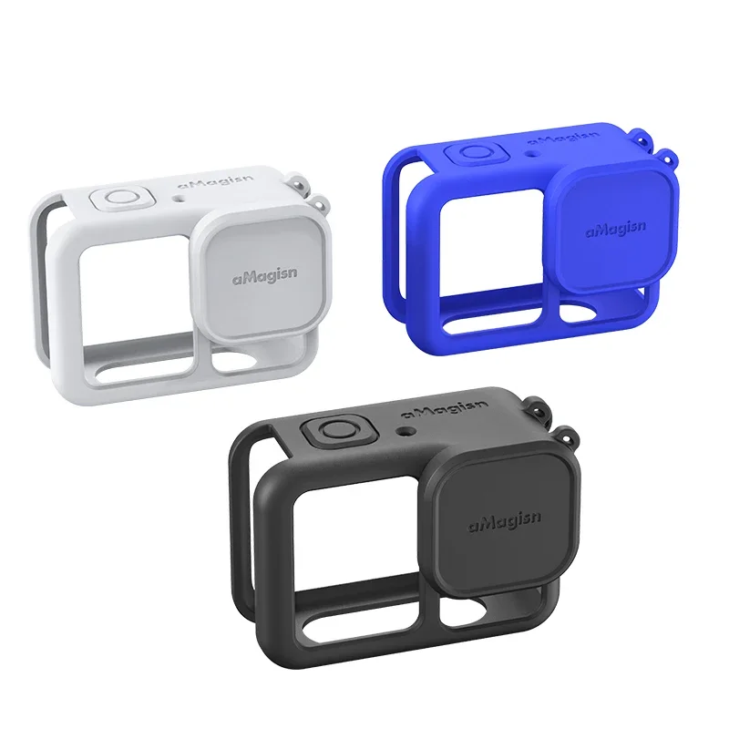 Silicone Protective Cover With Lanyard & Lens Cap For Gopro 13 Protective Housing Shell For GoPro Hero13 Camera Accessories
Silicone Protective Cover With Lanyard & Lens Cap For Gopro 13 Protective Housing Shell For GoPro Hero13 Camera Accessories