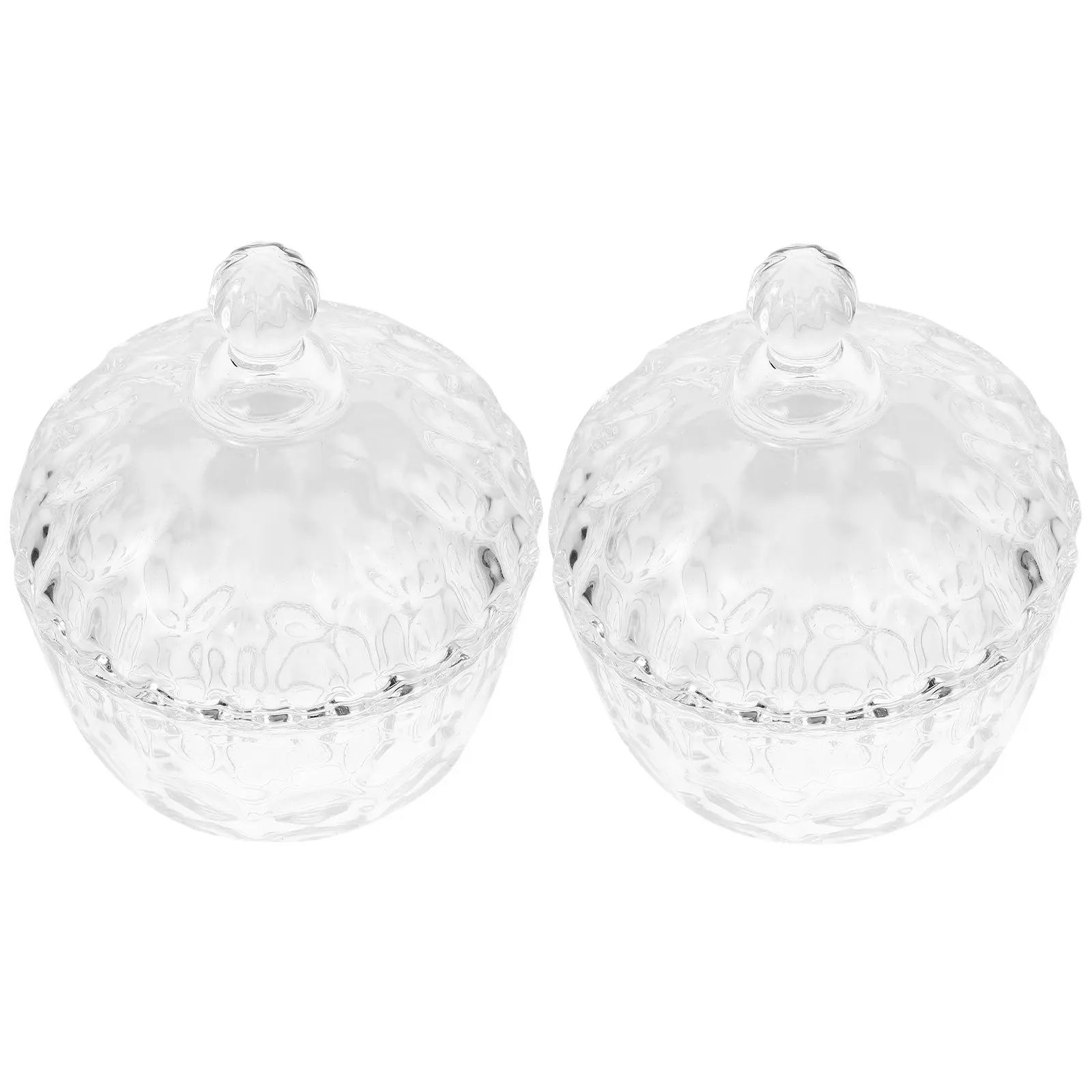 2Pcs Elegant Fine Craftsmanship Glass Candy Jar Compact Snack Organizer for Candy Chocolate Cookie Meat Dessert Storage Home
2Pcs Elegant Fine Craftsmanship Glass Candy Jar Compact Snack Organizer for Candy Chocolate Cookie Meat Dessert Storage Home