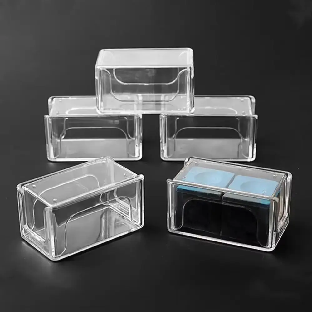 1Pcs Durable Transparent Chalk Box Moistureproof Plastic Billiard Accessory 1/2 Grids Acrylic Box Snooker Pool
1Pcs Durable Transparent Chalk Box Moistureproof Plastic Billiard Accessory 1/2 Grids Acrylic Box Snooker Pool