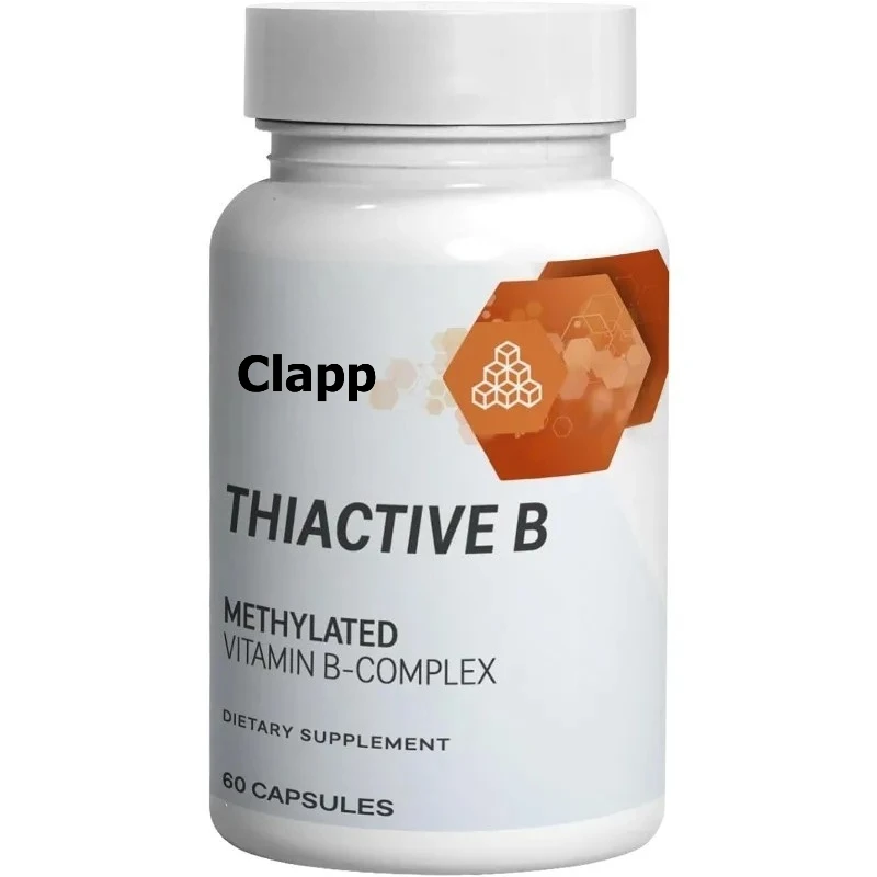 ThiActive B Methylation B Complex, Without Fillers or Flow Agents, 60 Capsules
ThiActive B Methylation B Complex, Without Fillers or Flow Agents, 60 Capsules