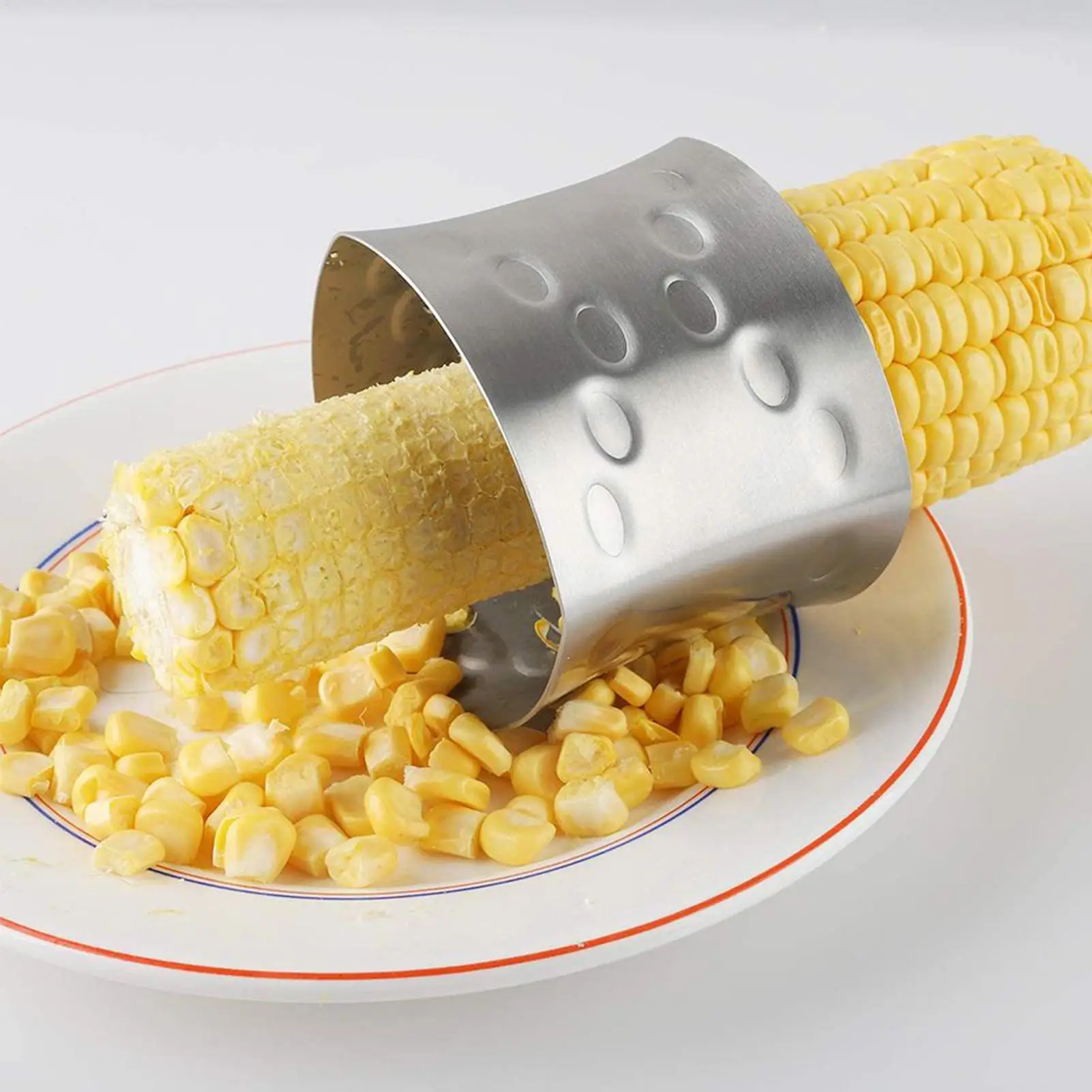 Corn Stripper Stainless Steel Corn Cutter Peeler Tool corn thresher rotating corn peeler Fruit Vegetable Cooking Tools
Corn Stripper Stainless Steel Corn Cutter Peeler Tool corn thresher rotating corn peeler Fruit Vegetable Cooking Tools