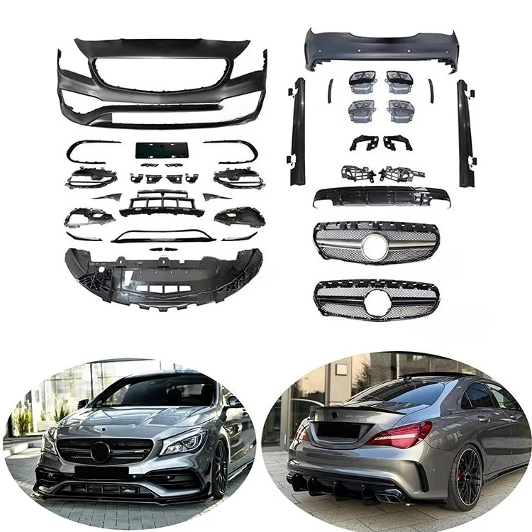 RELI2 CLA45 Бампер в стиле AMG с решеткой для Mercedes Benz CLA CLASS W117 C117 2013 2014 2015 2016 2017 2018 2019
RELI2 CLA45 Бампер в стиле AMG с решеткой для Mercedes Benz CLA CLASS W117 C117 2013 2014 2015 2016 2017 2018 2019