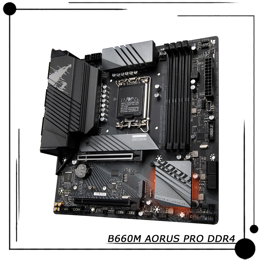 For Gigabyte LGA1700 B660 128GB Support 12th CPU Micro ATX Desktop Motherboard B660M AORUS PRO DDR4
For Gigabyte LGA1700 B660 128GB Support 12th CPU Micro ATX Desktop Motherboard B660M AORUS PRO DDR4