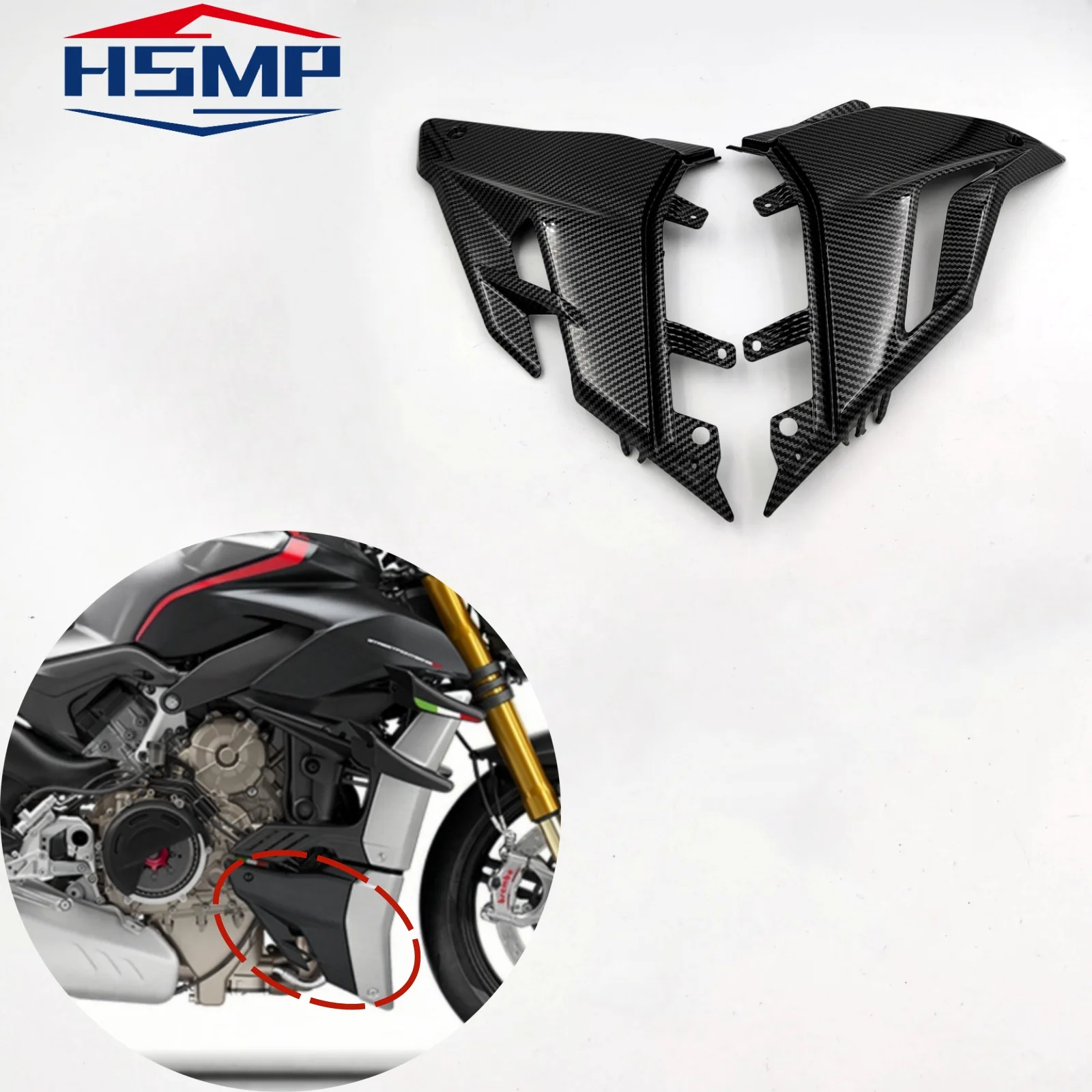 Motorcycle Parts Water Transfer Carbon Fiber Underbelly Disc Fairing For Ducati Streetfighter V4 V4S 2020 2021 2022
Motorcycle Parts Water Transfer Carbon Fiber Underbelly Disc Fairing For Ducati Streetfighter V4 V4S 2020 2021 2022