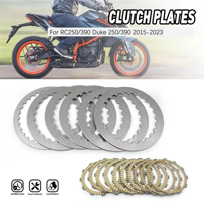 Motorcycle Clutch Disc Replacement Kit Clutch Plate For RC250 RC390 250 390 Duke Adventure Accessories
Motorcycle Clutch Disc Replacement Kit Clutch Plate For RC250 RC390 250 390 Duke Adventure Accessories
