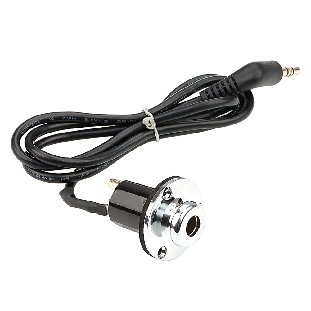 Guitar Electronic Socket 6.35mm Female to 3.5mm Plug High Sensitivity Durable Construction Fast Convenient Setup for Acoustic
Guitar Electronic Socket 6.35mm Female to 3.5mm Plug High Sensitivity Durable Construction Fast Convenient Setup for Acoustic