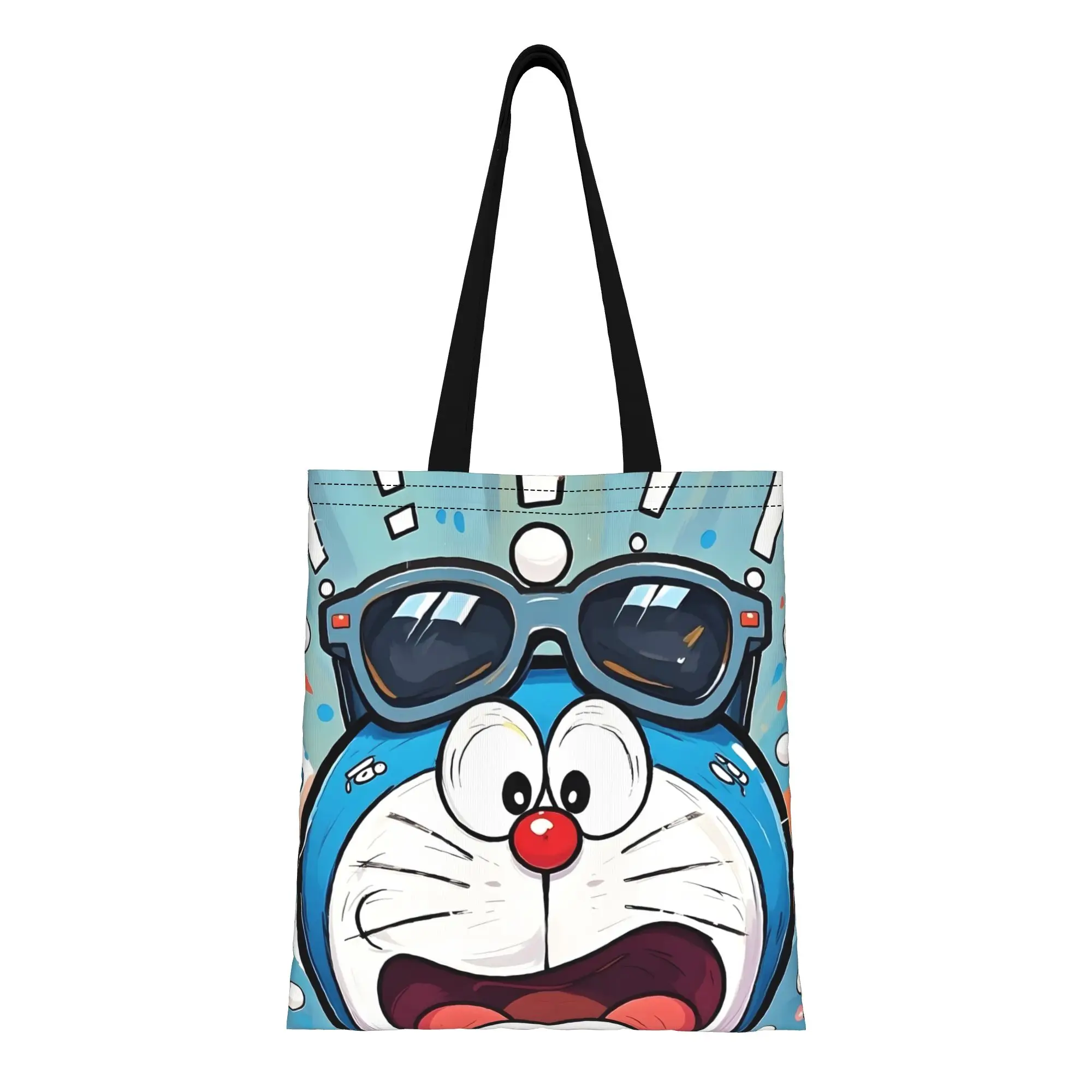 1PC Cool Cat Canvas Tote Bag Doraemon Handbag Outdoor Handbag Trendy Tote
1PC Cool Cat Canvas Tote Bag Doraemon Handbag Outdoor Handbag Trendy Tote