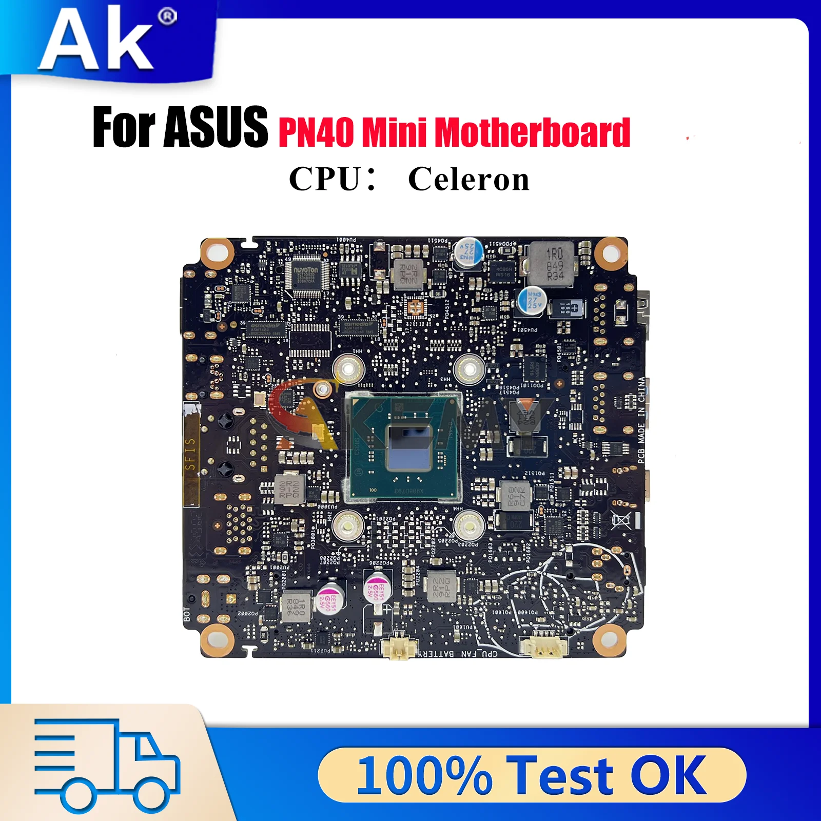 PN40 Laptop Motherboard For ASUS Mini PC PN40 PN40 Notebook Mainboard With Celeron CPU 100% tests OK fast shipping High quality
PN40 Laptop Motherboard For ASUS Mini PC PN40 PN40 Notebook Mainboard With Celeron CPU 100% tests OK fast shipping High quality
