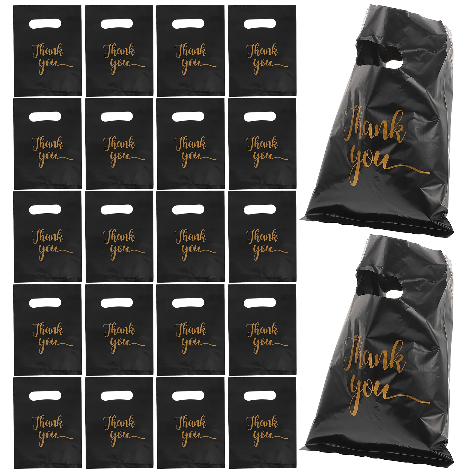 100 Pcs Gift Tote Bag Reusable Bags Party Favor Plastic with Handles Packaging Envelope Snack Thank You Shopping
100 Pcs Gift Tote Bag Reusable Bags Party Favor Plastic with Handles Packaging Envelope Snack Thank You Shopping