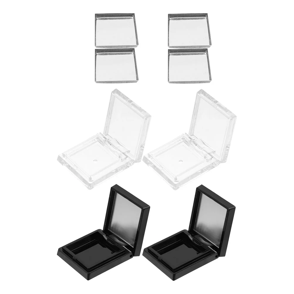 Empty Eye Shadow Box Glitter Lipstick Cosmetics Container Palette Plastic Eyeshadow Case Makeup Refillable Blusher Tray
Empty Eye Shadow Box Glitter Lipstick Cosmetics Container Palette Plastic Eyeshadow Case Makeup Refillable Blusher Tray