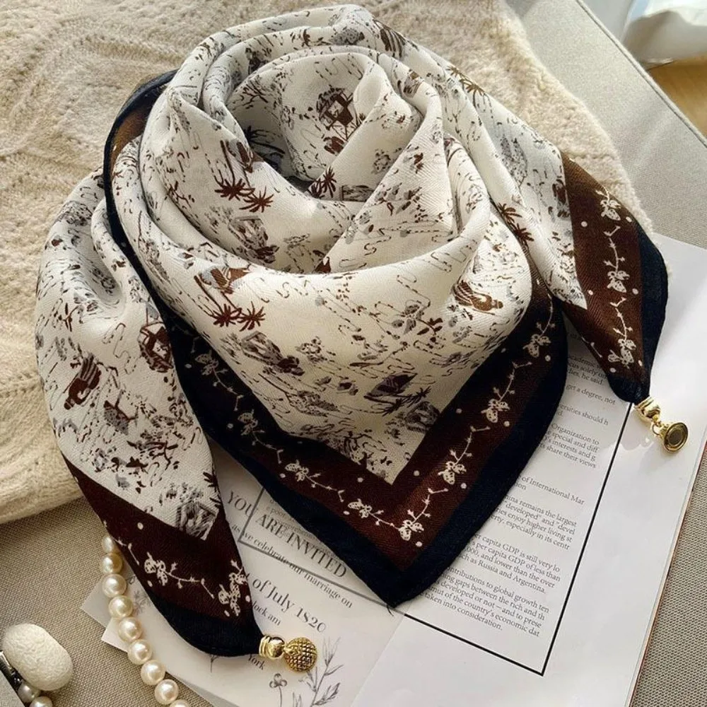 Luxury 68×68cm Silk Scarf Soft Breathable Square Scarf Lightweight Elegant Neck Wrap for Women
Luxury 68×68cm Silk Scarf Soft Breathable Square Scarf Lightweight Elegant Neck Wrap for Women