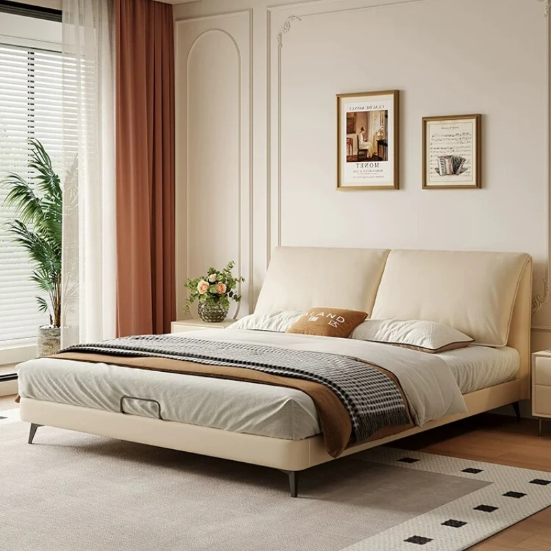 Hotel Modern Bed French Luxury High Quality Leather Fashionable Beds Confortable Solid Wood Bed Letti A Castello Home Furniture
Hotel Modern Bed French Luxury High Quality Leather Fashionable Beds Confortable Solid Wood Bed Letti A Castello Home Furniture