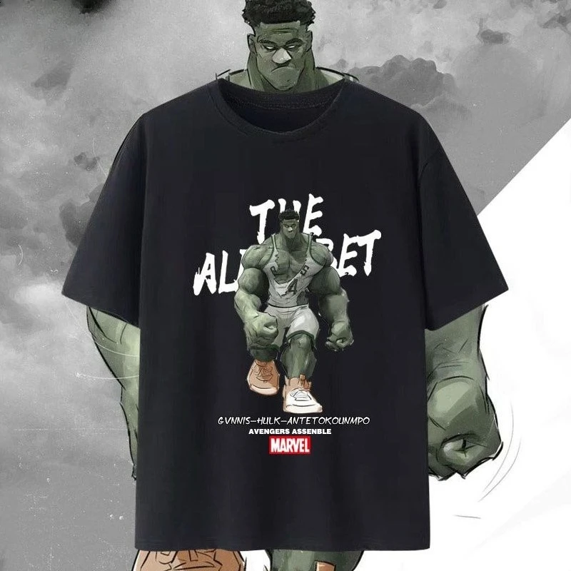 Оригинальные баскетбольные мужские и женские баскетбольные кроссовки Marvel United Bucks Letter Brother Hulk высокого качества с короткими рукавами
Оригинальные баскетбольные мужские и женские баскетбольные кроссовки Marvel United Bucks Letter Brother Hulk высокого качества с короткими рукавами