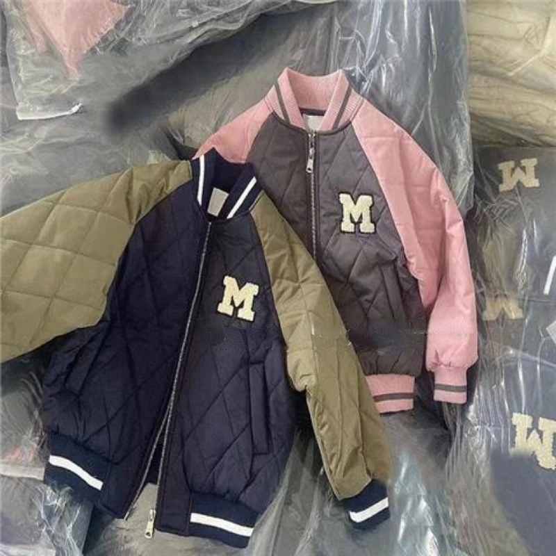 2023 Autumn and Winter Children's Baseball Clothes Boys Casual Cotton Clothes Cute Girls Thick Warm Clothes Girls Coat
2023 Autumn and Winter Children's Baseball Clothes Boys Casual Cotton Clothes Cute Girls Thick Warm Clothes Girls Coat