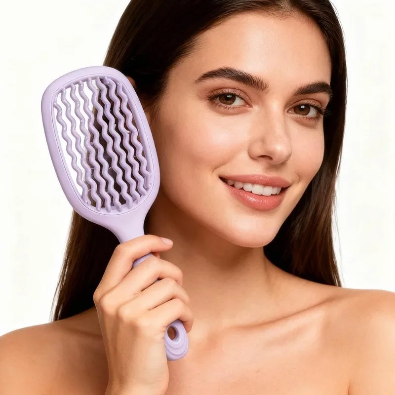 Wide Tooth Detangling Comb Square Hollow Ventilated Scalp Massage Brush for Wet/Dry Use Hair Fluffy Elastic Hair Care Tool
Wide Tooth Detangling Comb Square Hollow Ventilated Scalp Massage Brush for Wet/Dry Use Hair Fluffy Elastic Hair Care Tool