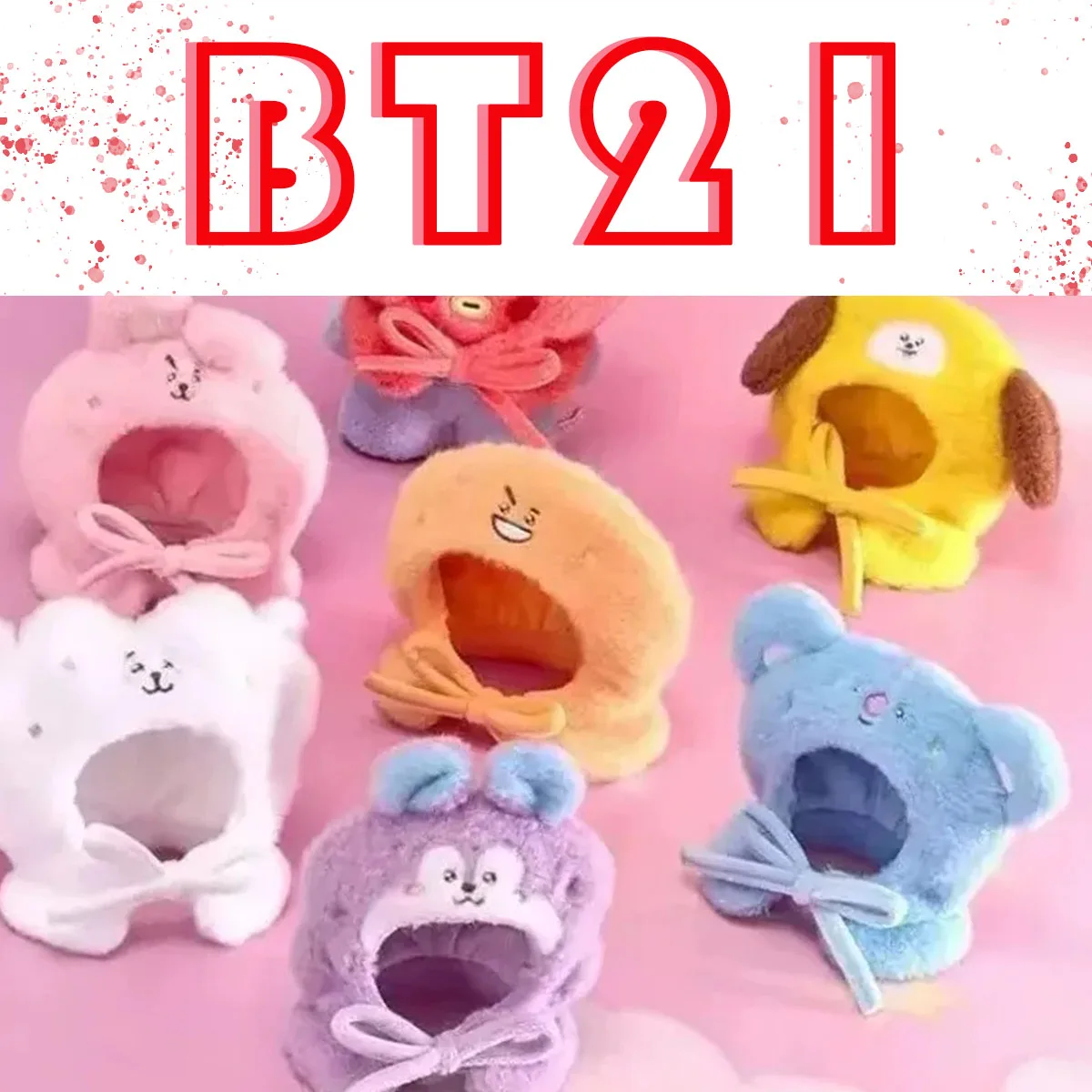 2026 BT21 Kawaii Anime Travel Series Cooky Chimmy Shooky Plush Headgear Cute Cartoon Rj Mang Koya Concert Light Set Doll Cape
2026 BT21 Kawaii Anime Travel Series Cooky Chimmy Shooky Plush Headgear Cute Cartoon Rj Mang Koya Concert Light Set Doll Cape