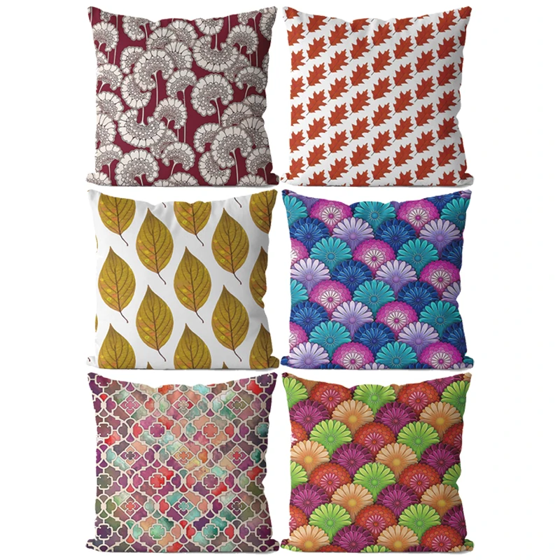 Beautiful Leaves Flowers Plants Pattern Printed Soft Square Pillowslip Polyester Cushion Cover Pillowcase Living Room Home Decor
Beautiful Leaves Flowers Plants Pattern Printed Soft Square Pillowslip Polyester Cushion Cover Pillowcase Living Room Home Decor