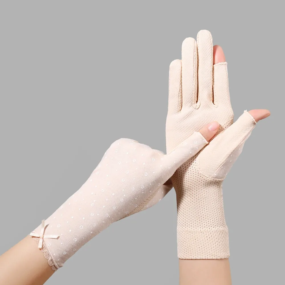 Fashion Lace Trim Driving Gloves Non-Slip Anti-UV Cycling Gloves Thin Mid Length Sun Protection Gloves
Fashion Lace Trim Driving Gloves Non-Slip Anti-UV Cycling Gloves Thin Mid Length Sun Protection Gloves
