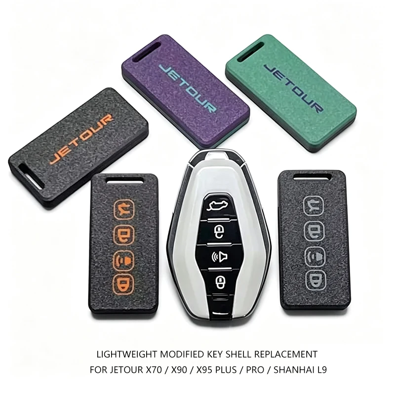 Lightweight Modified Key Shell Replacement For Jetour X70 X90 X95 Plus Pro Shanhai L9 Key Cover Fob Case
Lightweight Modified Key Shell Replacement For Jetour X70 X90 X95 Plus Pro Shanhai L9 Key Cover Fob Case