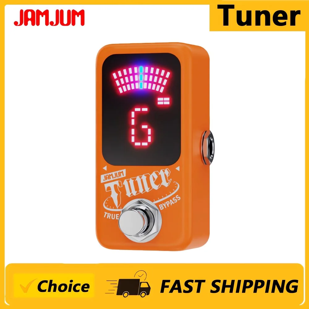 Педаль для настройки JAMJUM Tuner Half-step, подходит для электрогитары, бас-гитары и других электрических инструментов, питание от адаптера 9В DC.
Педаль для настройки JAMJUM Tuner Half-step, подходит для электрогитары, бас-гитары и других электрических инструментов, питание от адаптера 9В DC.