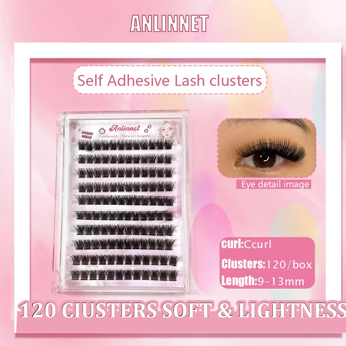 10 Rows Ultra-light Natural Look Individual False Eyelashes,9-13mm(Mix),Diyl Fluffy no-glue lashes,eyelash extension,makeup
10 Rows Ultra-light Natural Look Individual False Eyelashes,9-13mm(Mix),Diyl Fluffy no-glue lashes,eyelash extension,makeup