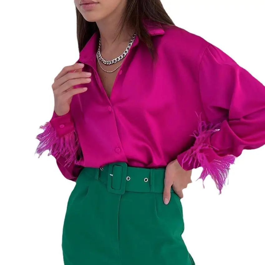 Женский кардиган Irt с перьями, осеннее полиэфирное волокно, 00% настраиваемого дизайна, рабочая одежда orms
Женский кардиган Irt с перьями, осеннее полиэфирное волокно, 00% настраиваемого дизайна, рабочая одежда orms