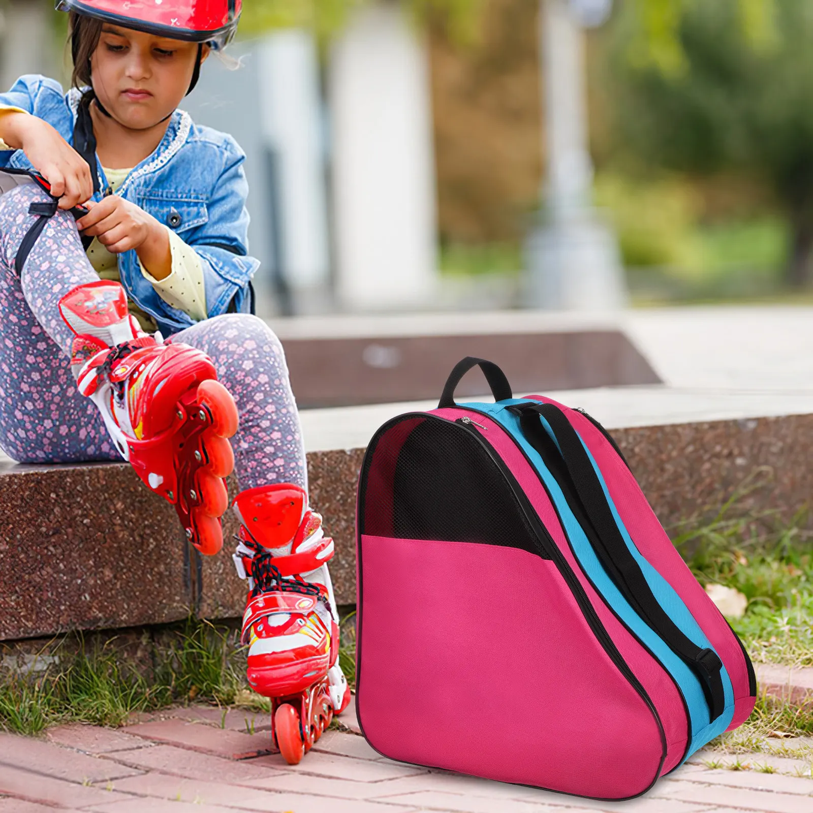 Roller Skate Backpack Kids Skating Bag Minimalist Design Fits Inline Skates Protective Gear Lightweight Sturdy Oxford Fabric Ice
Roller Skate Backpack Kids Skating Bag Minimalist Design Fits Inline Skates Protective Gear Lightweight Sturdy Oxford Fabric Ice