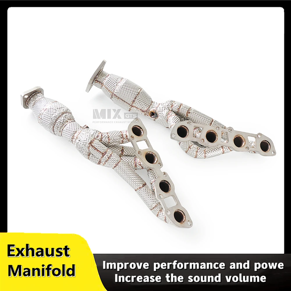 High performance exhaust manifold for Lexus RCF 5.0 V8 2016-2019 stainless steel automotive headpipe downspout
High performance exhaust manifold for Lexus RCF 5.0 V8 2016-2019 stainless steel automotive headpipe downspout