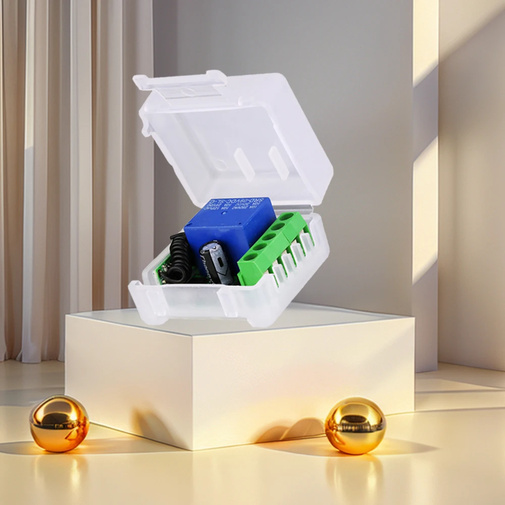 433 МГц RF беспроводной пульт дистанционного управления DC 12 В переключатель реле 433 МГц 1CH модуль приемника для обучающего кода передатчик удаленный DIY
433 МГц RF беспроводной пульт дистанционного управления DC 12 В переключатель реле 433 МГц 1CH модуль приемника для обучающего кода передатчик удаленный DIY