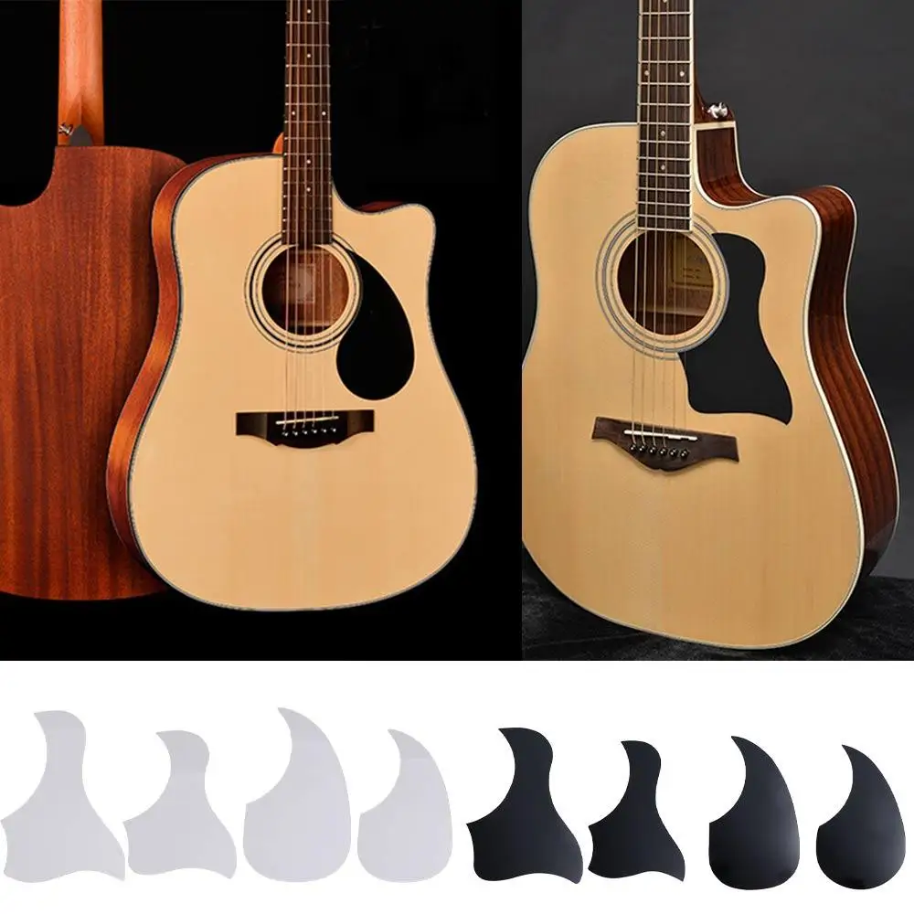 ABS Transparent Guitar Guard Bird-shaped Self Adhesive Transparent Acoustic Guitar Pickguard Durable Black
ABS Transparent Guitar Guard Bird-shaped Self Adhesive Transparent Acoustic Guitar Pickguard Durable Black