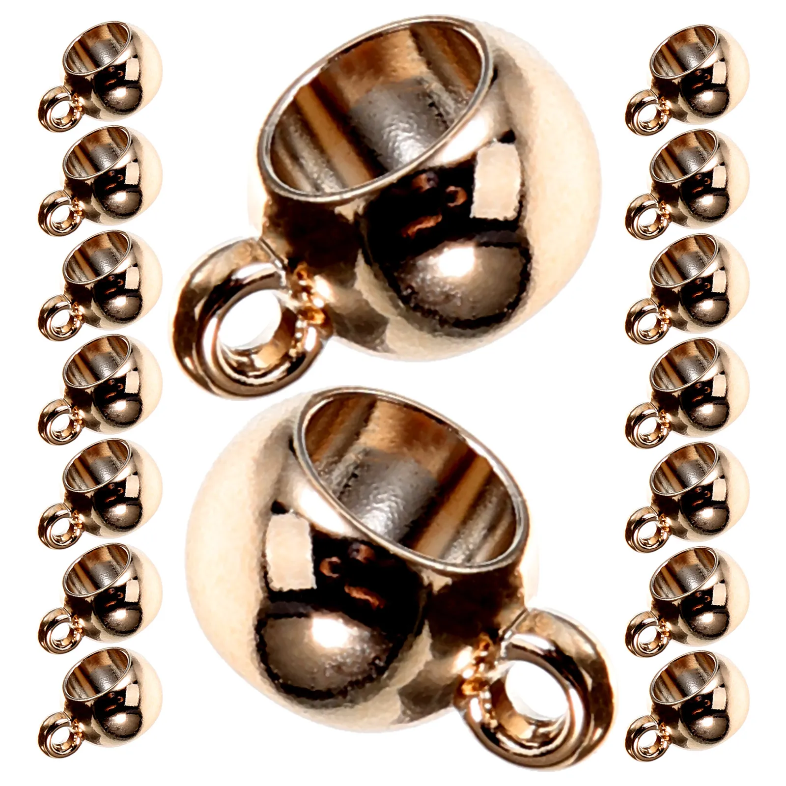 Large Hole Round Beads Bulk Rose Gold Electroplated Straight Hole for Jewelry Making DIY Crafts Shoe Hat Accessories Decorative
Large Hole Round Beads Bulk Rose Gold Electroplated Straight Hole for Jewelry Making DIY Crafts Shoe Hat Accessories Decorative