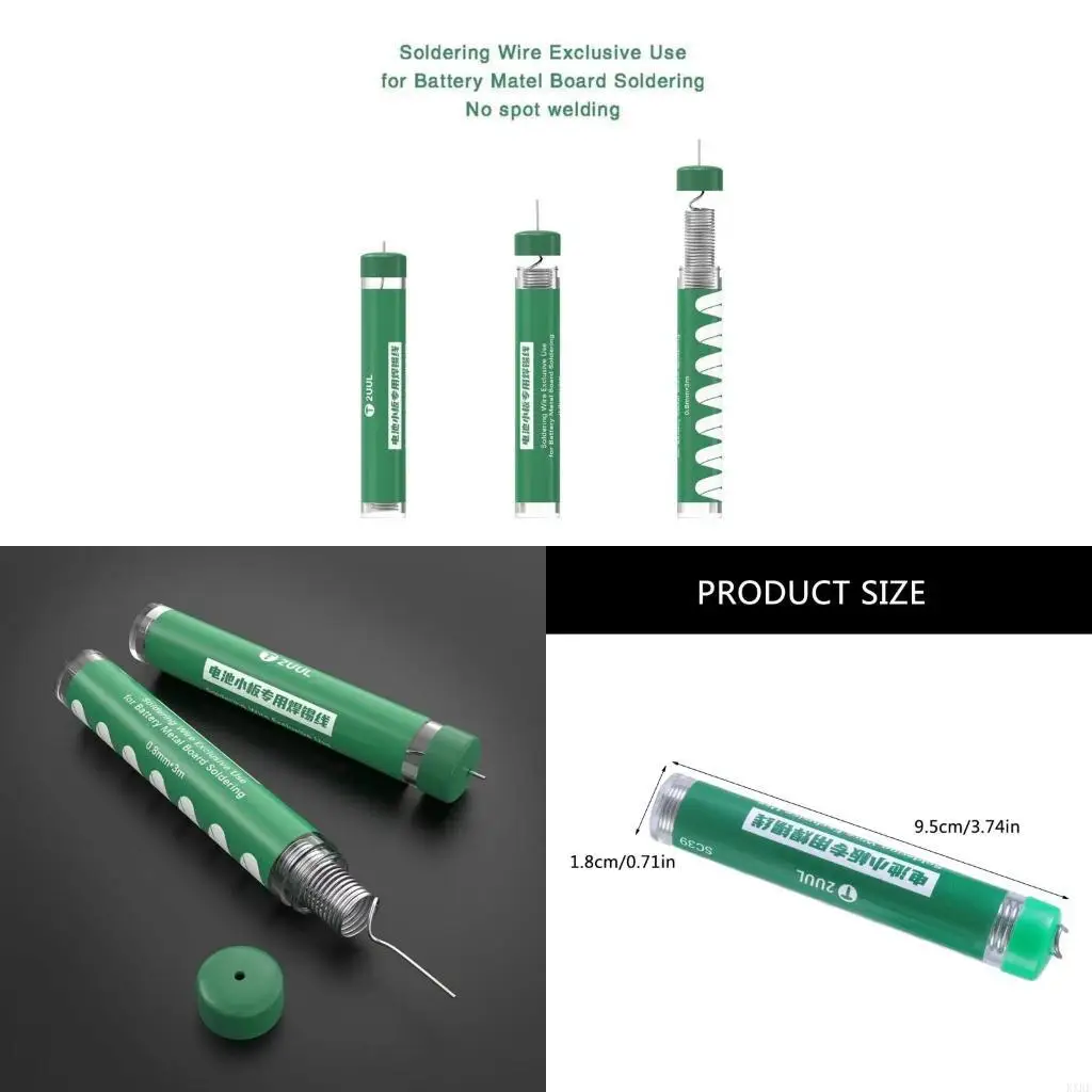 0.8mm Soldering Wire for Phone Battery Metal Board Repair Not Need Spots Welding KXRE
0.8mm Soldering Wire for Phone Battery Metal Board Repair Not Need Spots Welding KXRE
