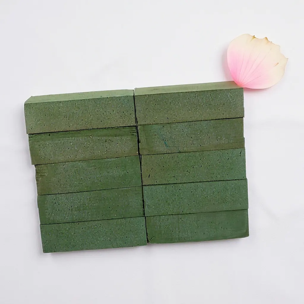 10Pcs Green Floral Foam Rectangular Blocks Flower Arranging Base Wet Dry Foam for Wedding Home Bouquet Vase Arrangement 9x4 Inch
10Pcs Green Floral Foam Rectangular Blocks Flower Arranging Base Wet Dry Foam for Wedding Home Bouquet Vase Arrangement 9x4 Inch