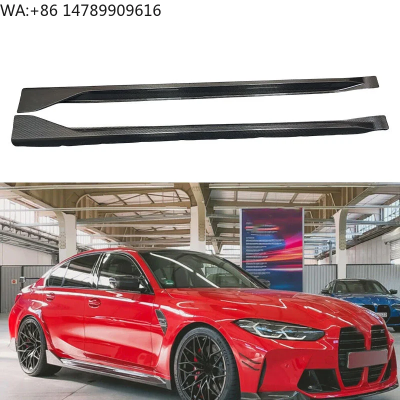 Premium Bespoke Facelift Body KitG80 MP Style High Quality Carbon Fiber Side Skirt Side Lip For G80 M3 2021+
Premium Bespoke Facelift Body KitG80 MP Style High Quality Carbon Fiber Side Skirt Side Lip For G80 M3 2021+