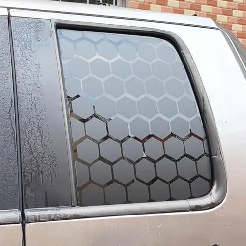 2 Universal Fit Matte Black Hexagon Vinyl Window Decals 40x95cm For Rear Side Car Truck SUV Styling Accent
2 Universal Fit Matte Black Hexagon Vinyl Window Decals 40x95cm For Rear Side Car Truck SUV Styling Accent