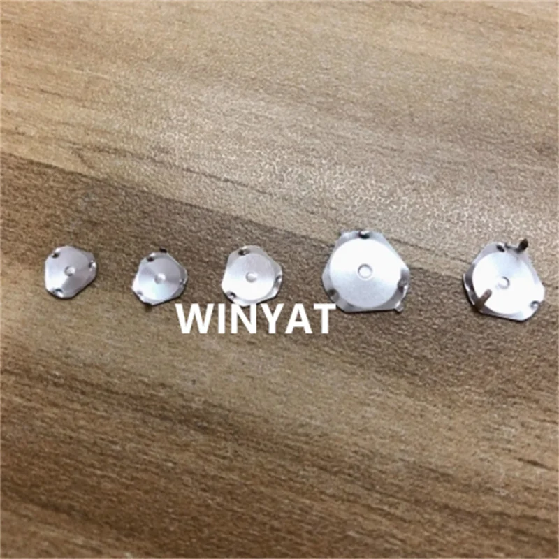 1000pcs Pot slices triangle without feet 5/6/7/8/9/10/12mm Film switch taps Metal shrapnel
1000pcs Pot slices triangle without feet 5/6/7/8/9/10/12mm Film switch taps Metal shrapnel