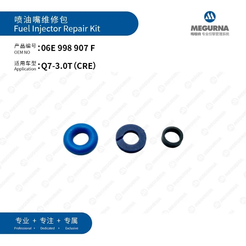 06E998906 06E998907F Fuel Injector O-ring Seals Repair Kits For 3.0T AUDI A4 B8 A5 A6 C7 A7 A8 D4 Q7 VW PHIDEON CRE Engine
06E998906 06E998907F Fuel Injector O-ring Seals Repair Kits For 3.0T AUDI A4 B8 A5 A6 C7 A7 A8 D4 Q7 VW PHIDEON CRE Engine