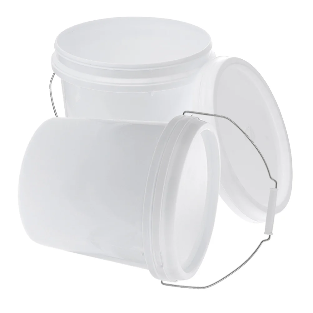 Sealed Bucket Plastic Container with Lid for Home Use Collapsible Empty Paint Cans Portable Small Storage Buckets
Sealed Bucket Plastic Container with Lid for Home Use Collapsible Empty Paint Cans Portable Small Storage Buckets