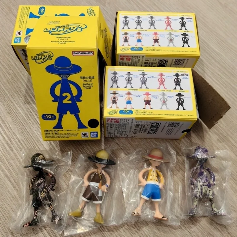 Original In-Stock Bandai One Piece Luffy LUFFY's Blind Box Adventure Memory Vol.2 Finished Figure Model Collectible Toys Gifts
Original In-Stock Bandai One Piece Luffy LUFFY's Blind Box Adventure Memory Vol.2 Finished Figure Model Collectible Toys Gifts