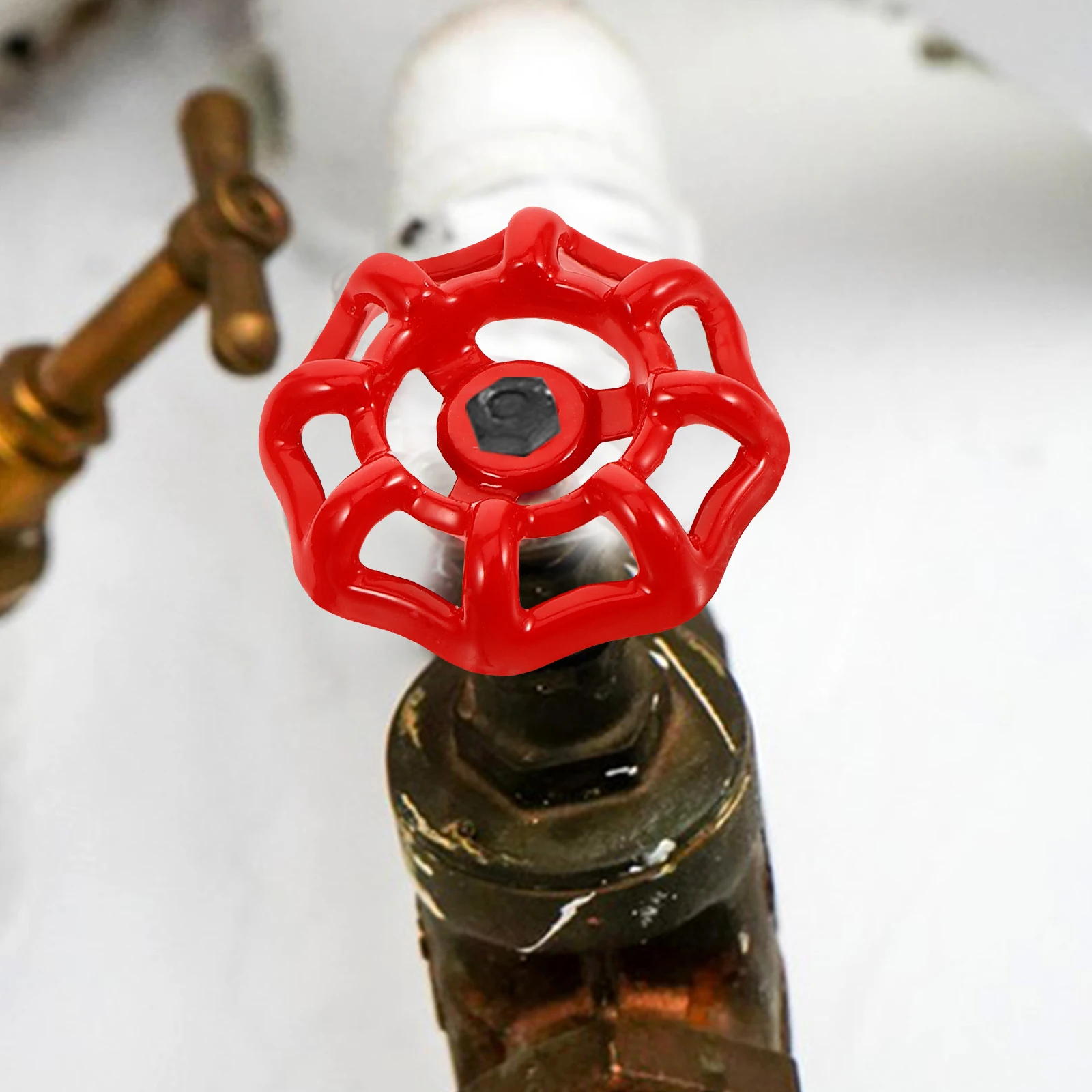 5pcs Red 4in Iron Valve Replacement for Water Faucet Gate Hose Valve Handwheel Bib Practical Hose Bib Handle Spa Bath
5pcs Red 4in Iron Valve Replacement for Water Faucet Gate Hose Valve Handwheel Bib Practical Hose Bib Handle Spa Bath