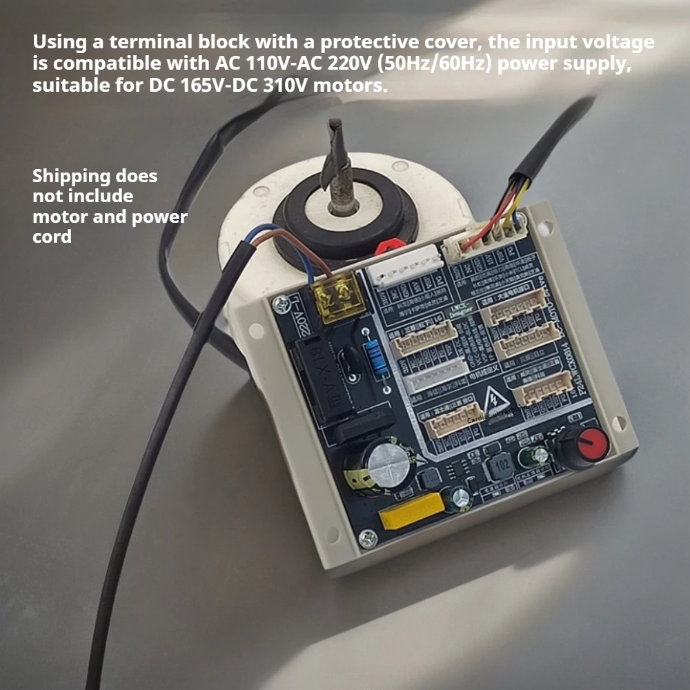 Air Conditioner 5-wire DC Brushless Fan Motor Detector 110-220V Motor Driver Board Motor Test Board with Input Surge Protection
Air Conditioner 5-wire DC Brushless Fan Motor Detector 110-220V Motor Driver Board Motor Test Board with Input Surge Protection