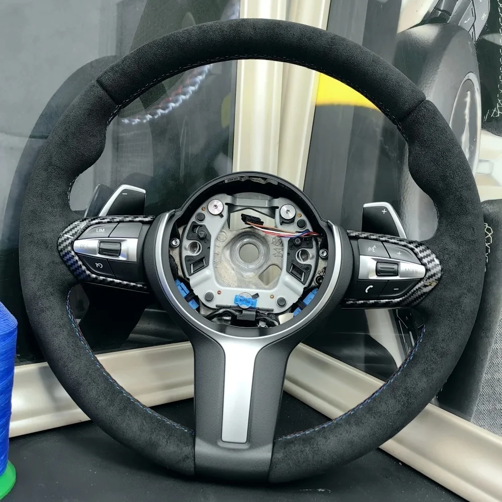 Чехол на руль автомобиля для BMW F87 M2 F80 M3 F82 M4 M5 F12 F13 M6 F85 X5 M F86 F33 X6 M F30 M Sport Suede DIY Рулевая пленка
Чехол на руль автомобиля для BMW F87 M2 F80 M3 F82 M4 M5 F12 F13 M6 F85 X5 M F86 F33 X6 M F30 M Sport Suede DIY Рулевая пленка
