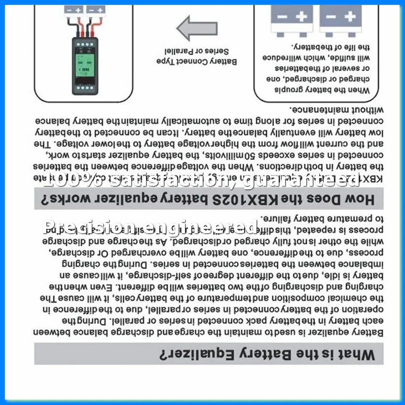KBX102S Voltage Controller Battery Equalizer Batteries Monitor Balancer Lead Acid Li-Ion Connect Series 24 36 48 60 96 V-ELEC
KBX102S Voltage Controller Battery Equalizer Batteries Monitor Balancer Lead Acid Li-Ion Connect Series 24 36 48 60 96 V-ELEC