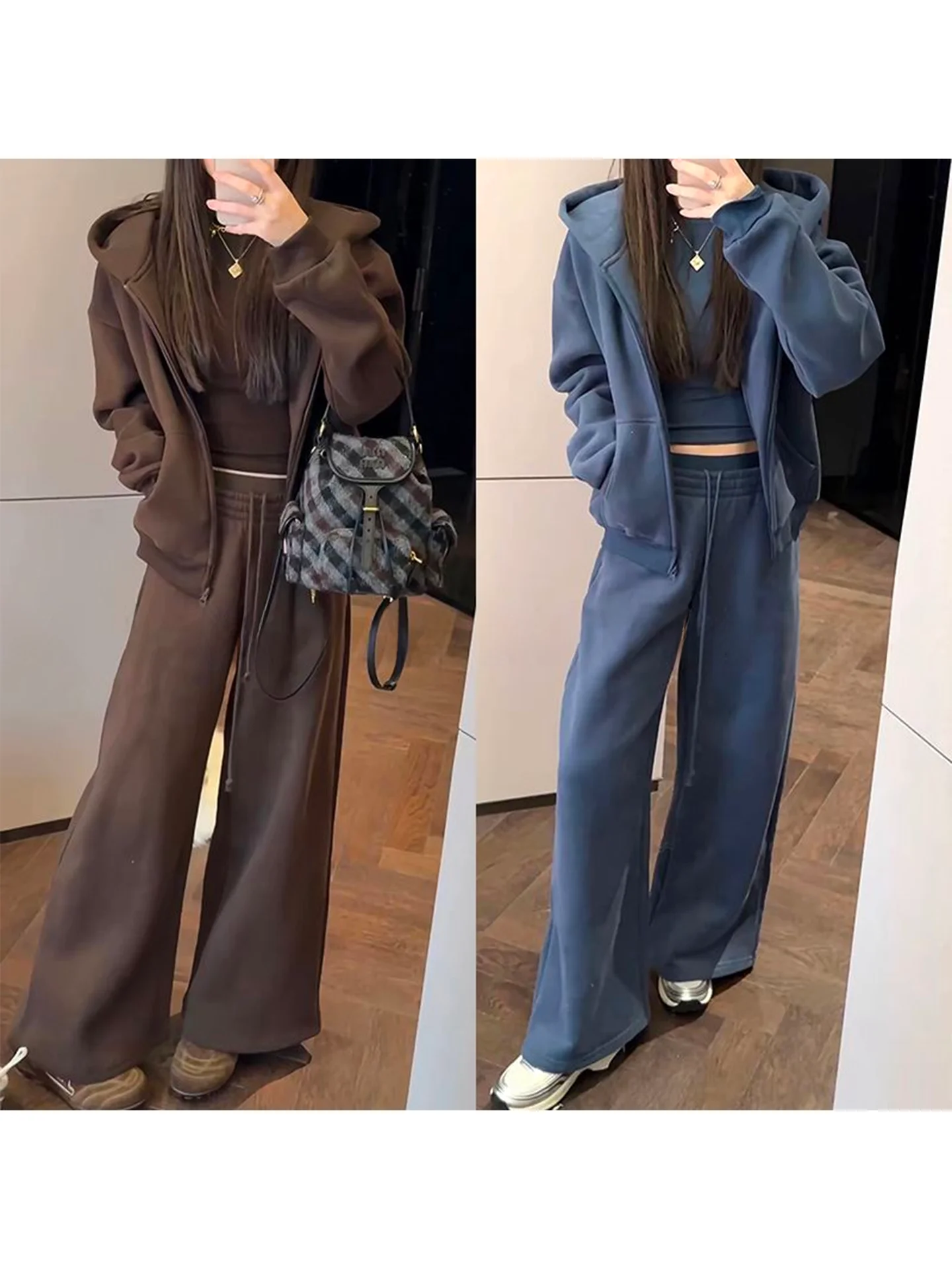 Комплект Youlu Ultra-Thi Fce: ретро-свитшот в американском стиле и футболка, повседневная спортивная одежда, легко сочетающаяся с женским ханьфу
Комплект Youlu Ultra-Thi Fce: ретро-свитшот в американском стиле и футболка, повседневная спортивная одежда, легко сочетающаяся с женским ханьфу