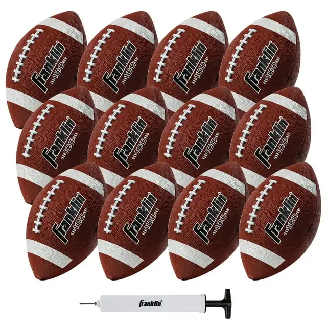 Franklin Sports Balones de Fútbol Juvenil - 12 Pack Niños Balones de Fútbol Juvenil - Marrón
Franklin Sports Balones de Fútbol Juvenil - 12 Pack Niños Balones de Fútbol Juvenil - Marrón